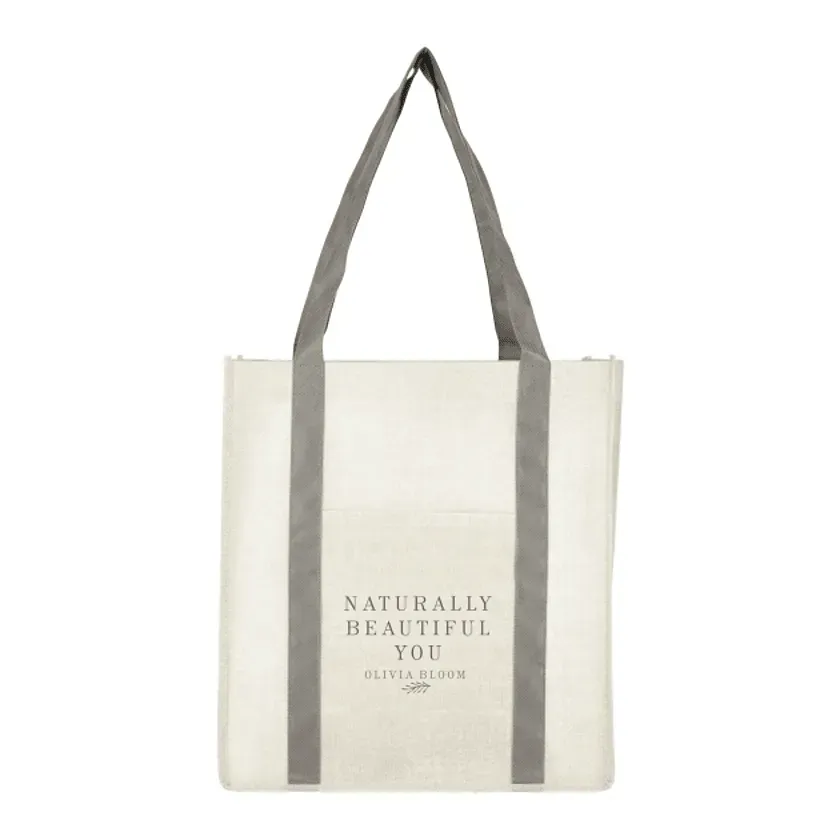 Pluto Recycled Non-Woven Small Grocery Tote