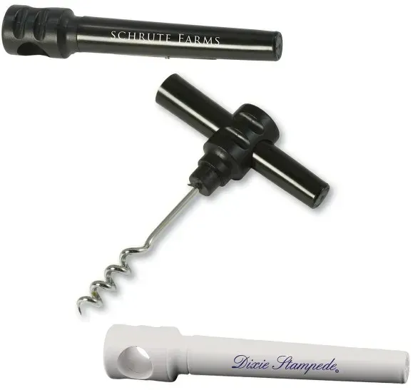 Imprinted Pocket Corkscrew