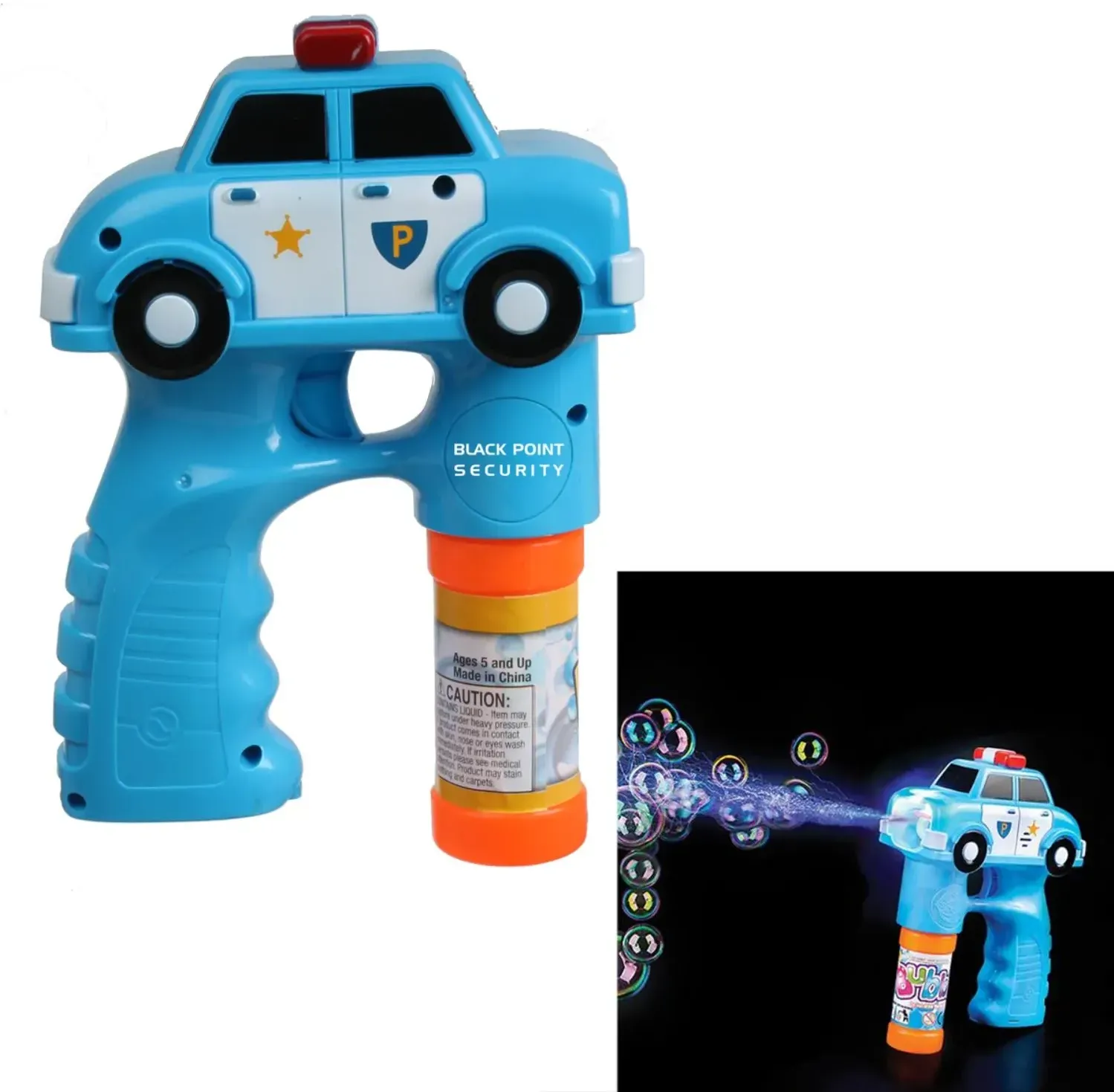 Custom Police Bubble Blaster