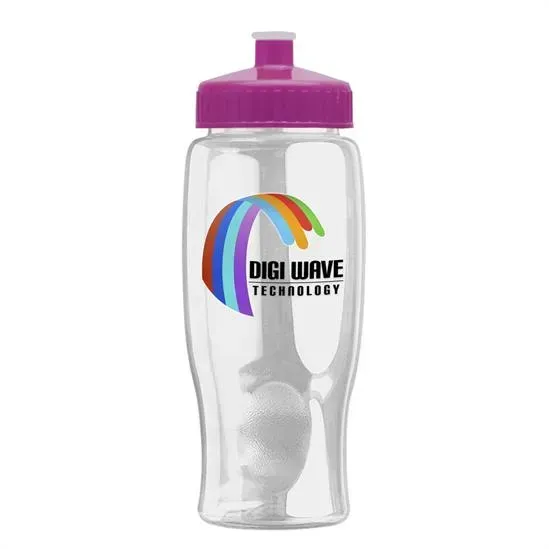 Digital Poly-Pure - Personalized Transparent Bottle (27 oz.)