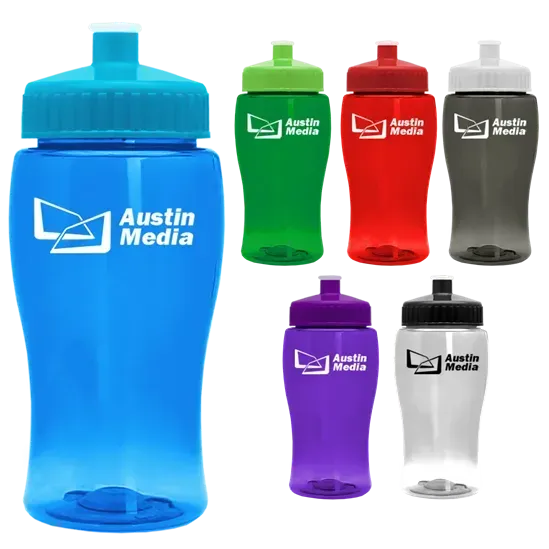 Custom Transparent Sports Bottle - 18 oz.