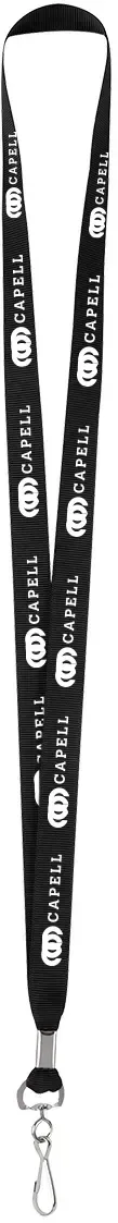 Polyester Lanyard With J-Hook