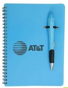 Polypropylene Notebook & Champion Pen Combo