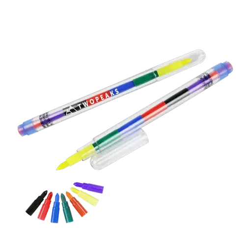 Promotional Pop-A-Point Crayon Pen