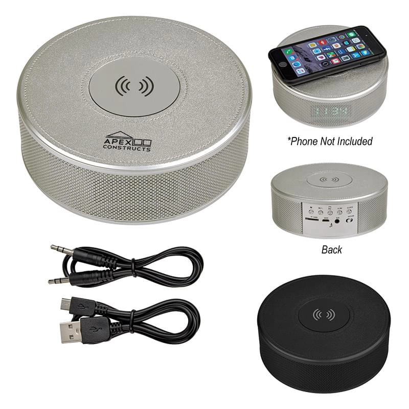 Portable Speaker and Alarm Clock in-1