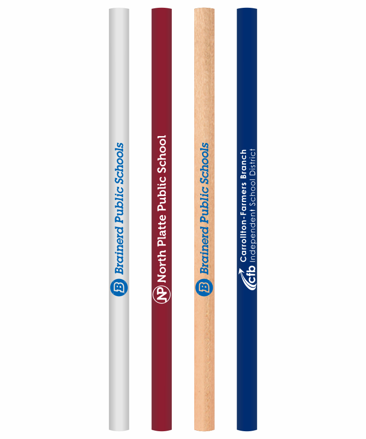 Premium Imported Unpainted Promotional Pencil