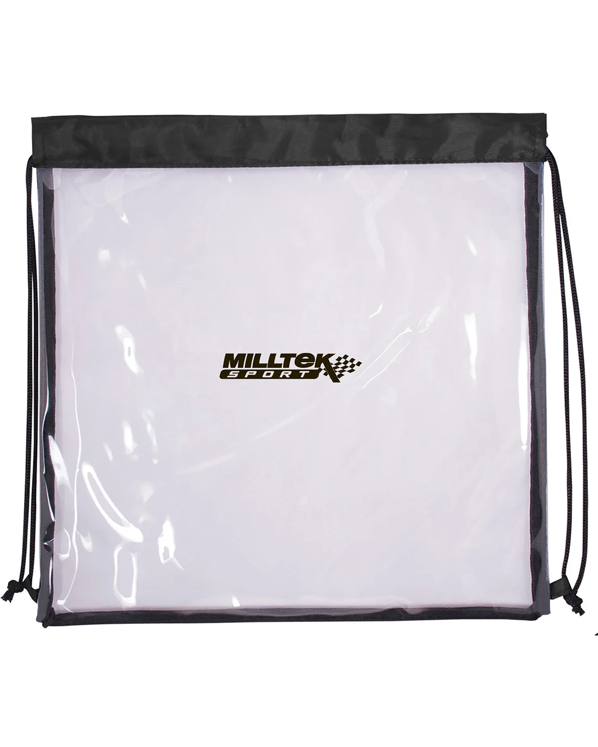 Prime Line All Access Clear Stadium Drawstring Bag