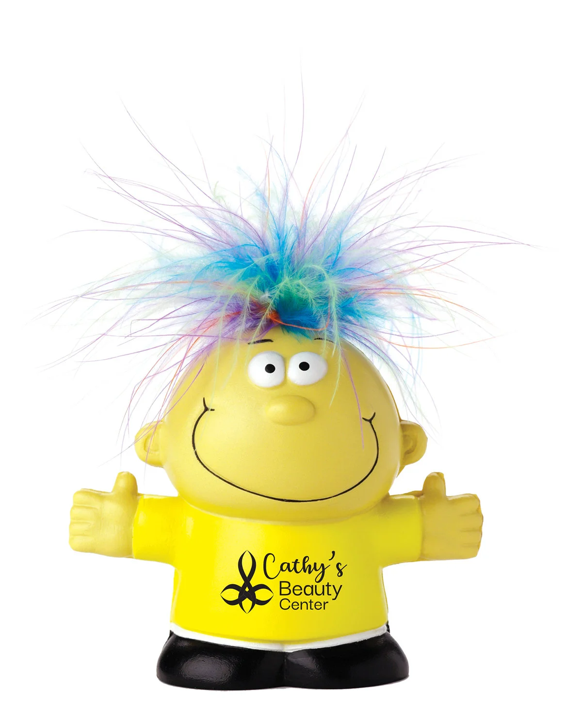 Prime Line Feel Great Silly Hair Talking Stress Ball