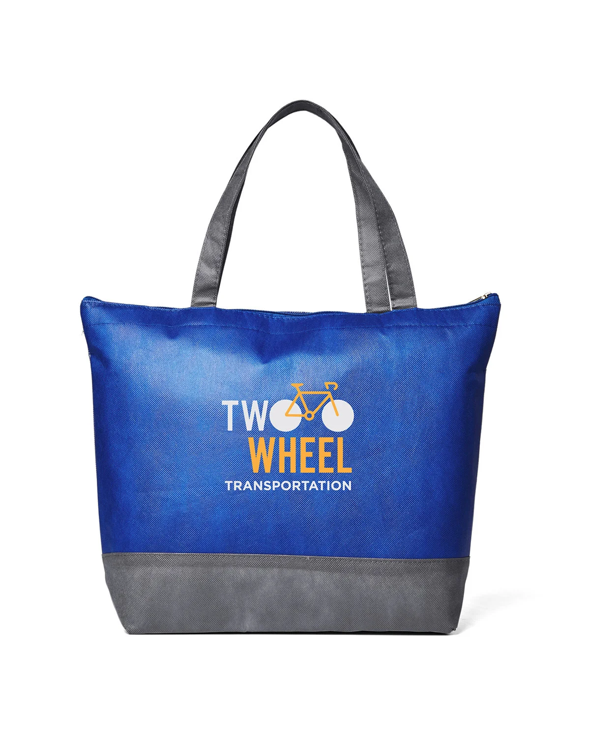 Prime Line Hexagon Pattern Non-Woven Cooler Tote Bag