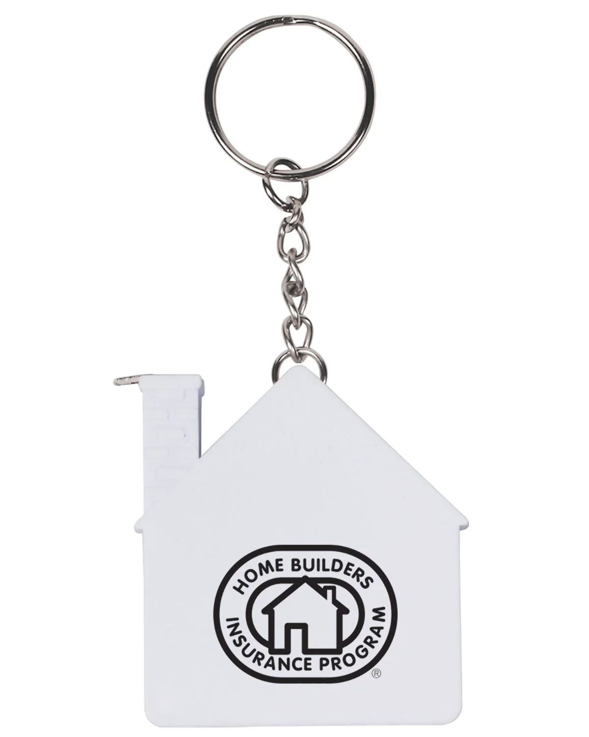 Prime Line House Tape Measure Key Chain 3'