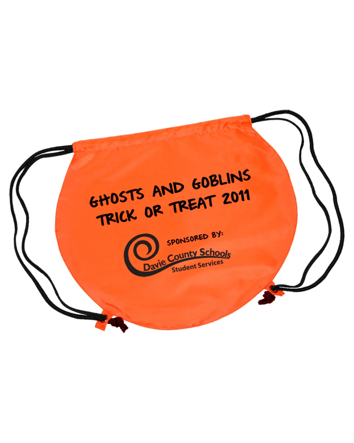 Prime Line Pumpkin Drawstring Bag