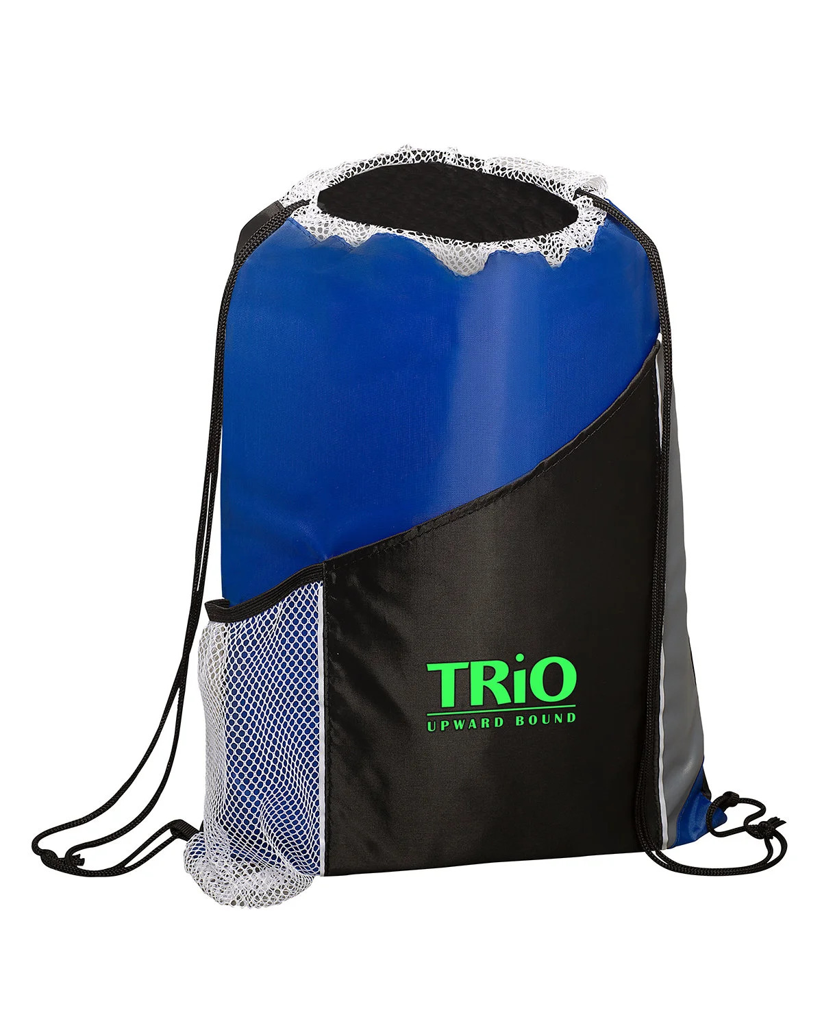 Prime Line Sprint Angled Drawstring Sports Bag With Pockets