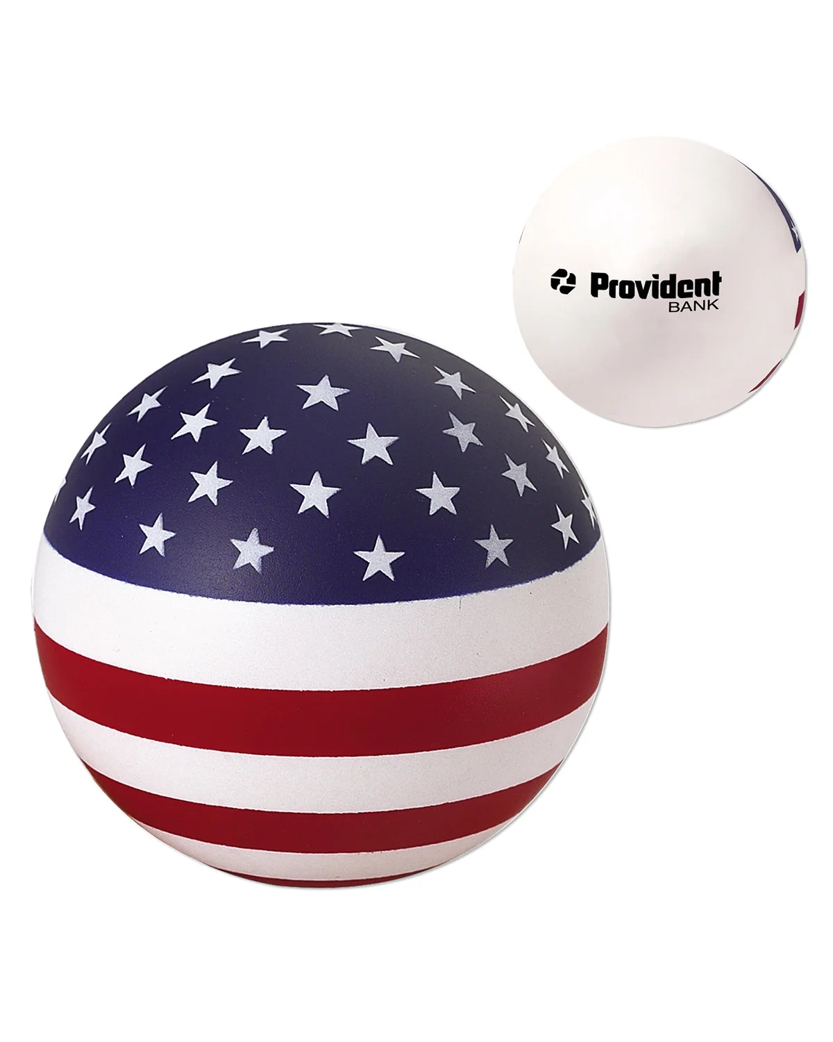 Prime Line Stars and Stripes Patriotic Round Stress Ball