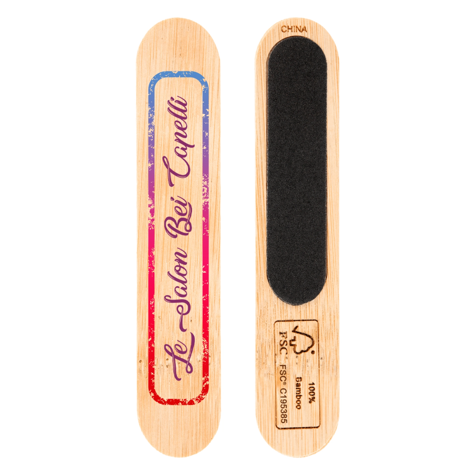 Promotional Bamboo Nail File