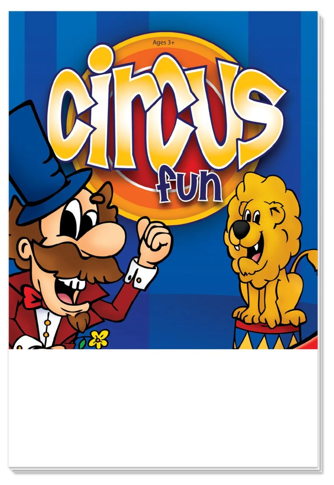 Promotional Logo Circus Fun Children’s Activity Pad