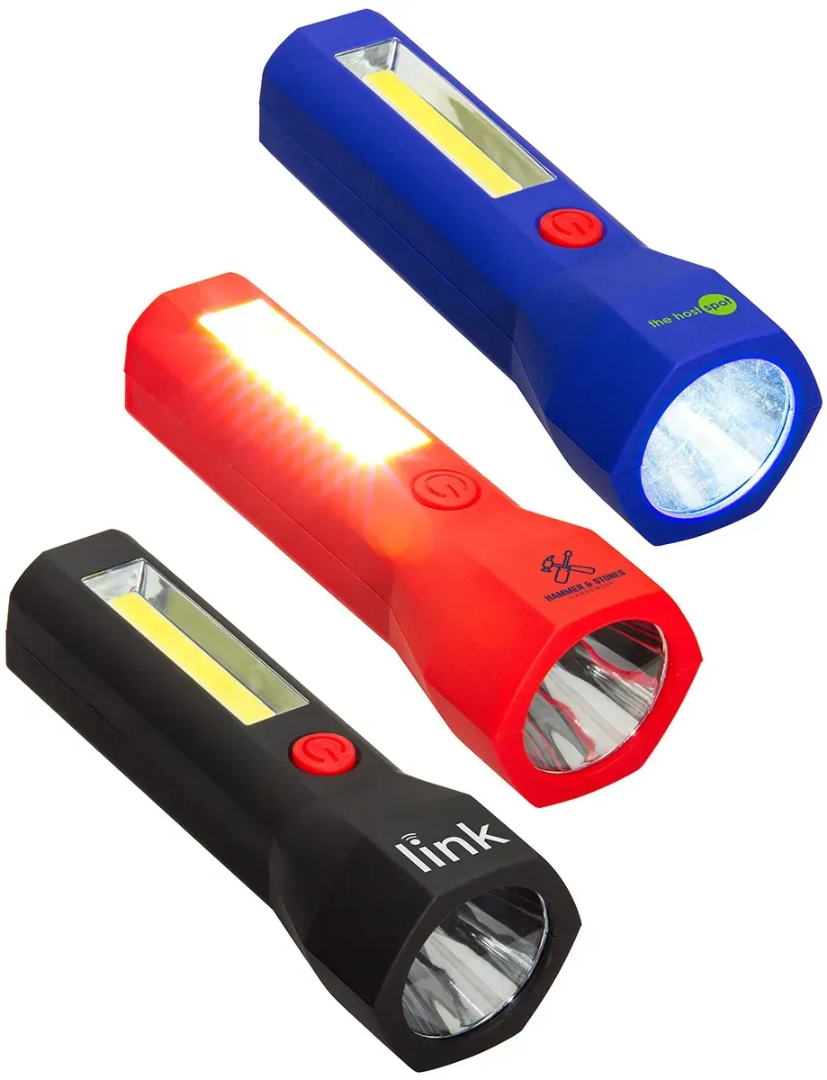 Pulsar Customizable COB Worklight + LED Flashlight