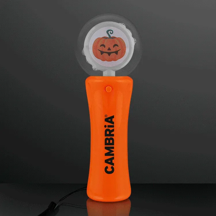 Pumpkin Treats Spin Wand, Halloween Safety Lights