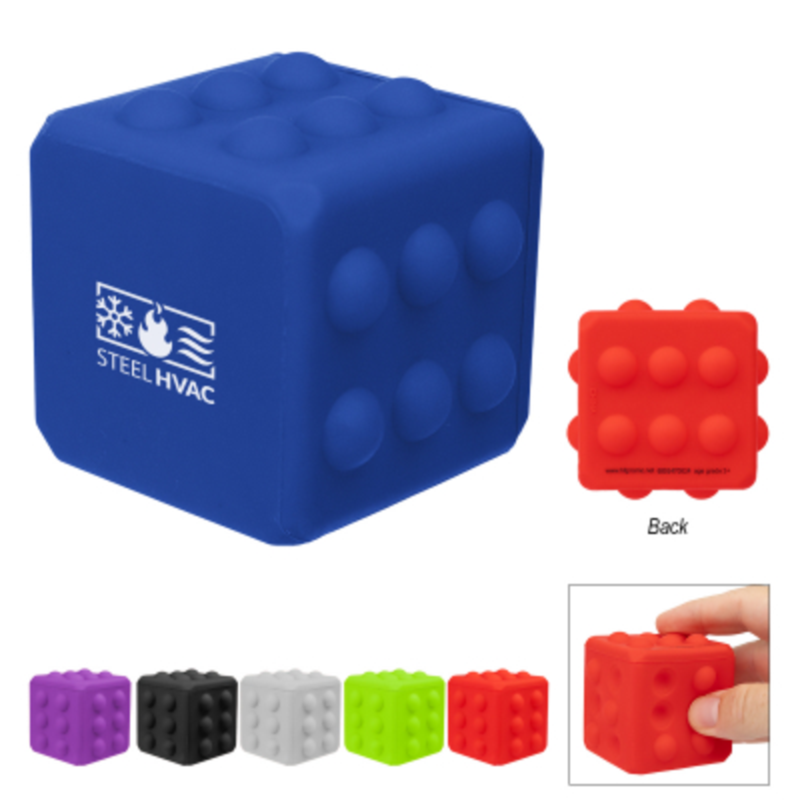 Push Pop Cube Fidget Toy