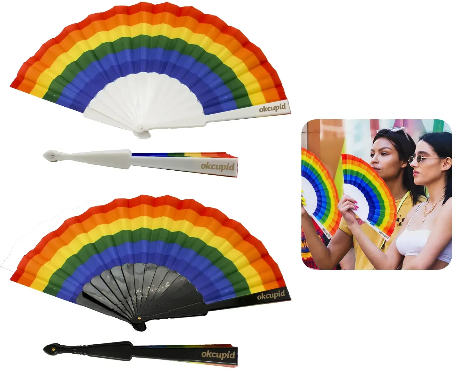 Logo Rainbow Fan