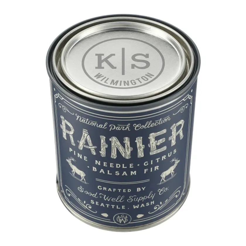 Branded Rainier National Park Candle - 14oz