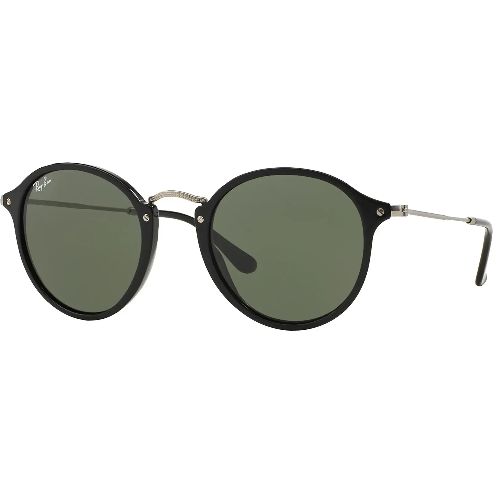 Ray-Ban Phantos Sunglasses: Black 49/21/145