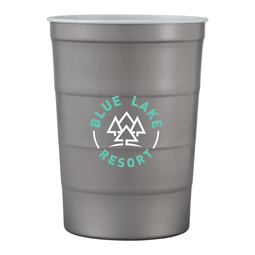 Custom Reusable Steel Chill-Cups™ - 16oz