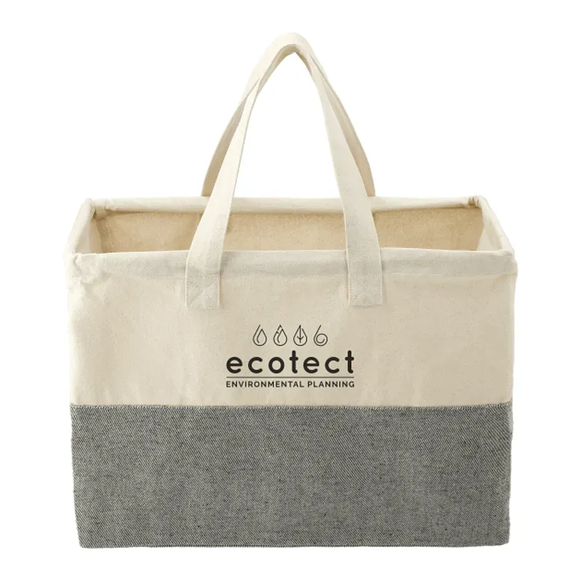 Custom EcoSmart® Recycled Cotton Utility Tote