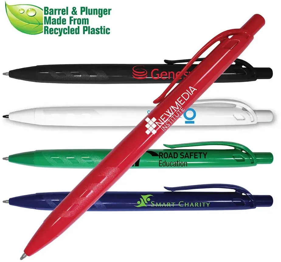 Recycled Paragon Eco-Pen with Custom Logo