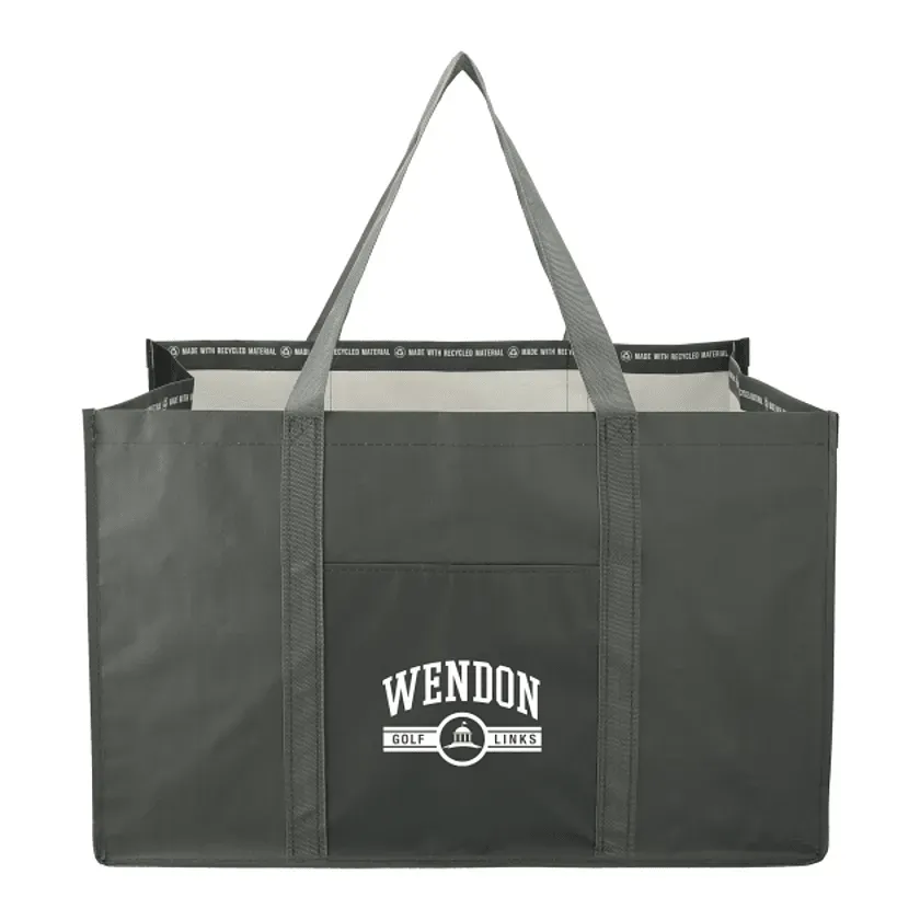Custom Eco-Friendly Recycled Woven Utility Tote