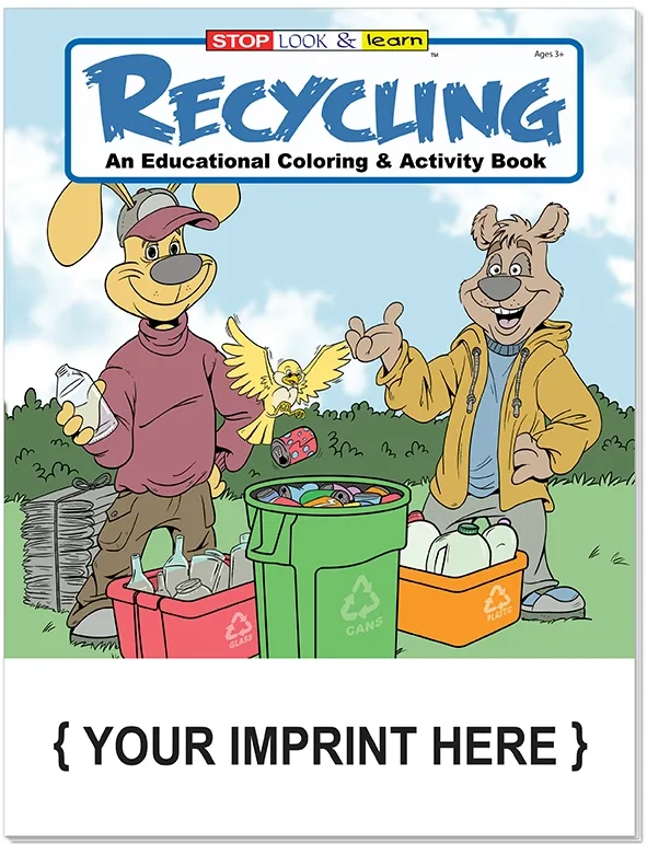 Recycling Coloring and Activity Book