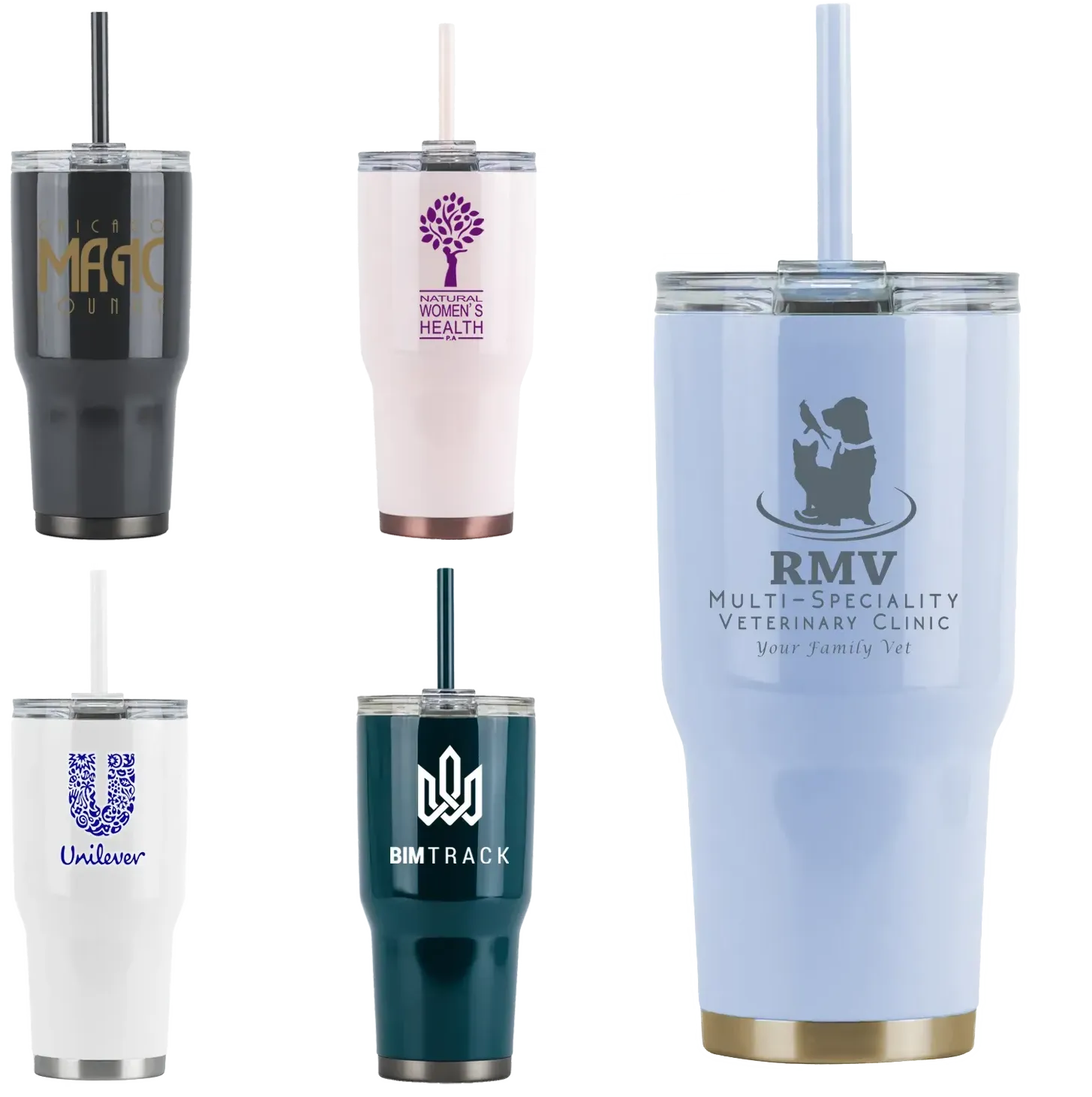 Reduce 34oz COLD1 Tumbler - Triple Insulated Stainless Steel & 3-in-1 Lid Tech