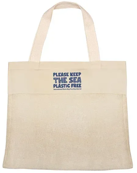 Reusable Cotton Mesh Tote Bag