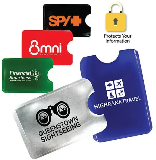 Secure RFID Card Holder for Personal Data Protection