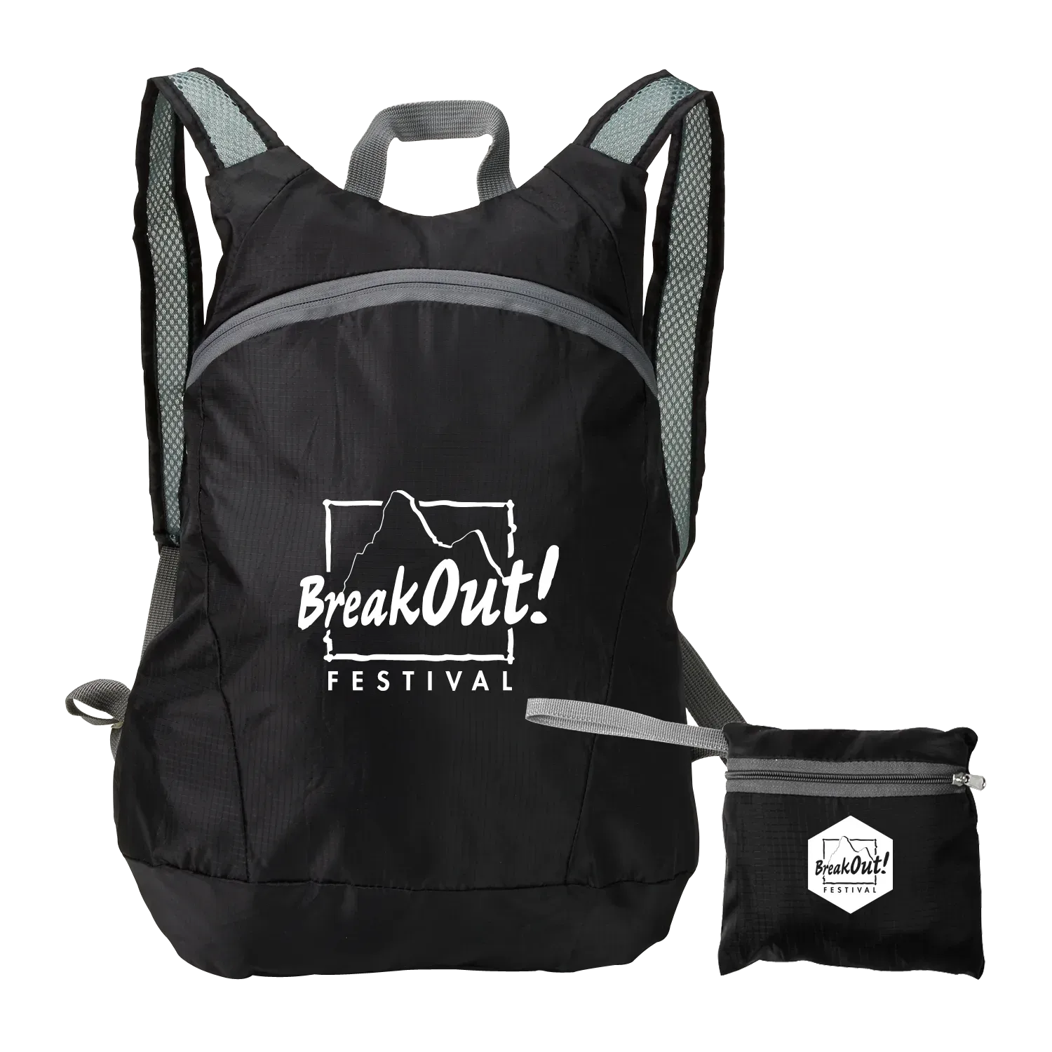 Custom Ripstop Stow'n Go™ Backpack