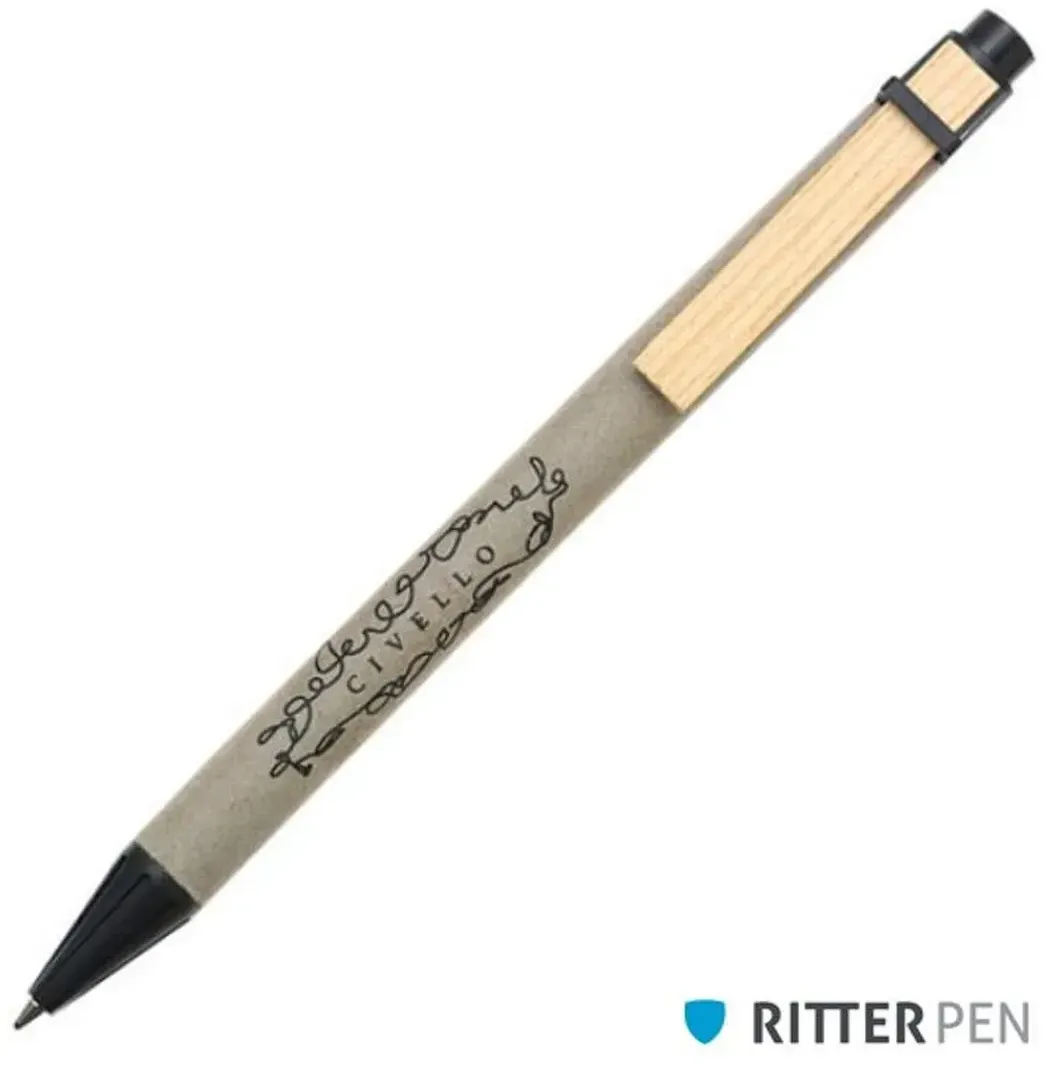 Eco-Friendly Ritter Custom Paper Pen