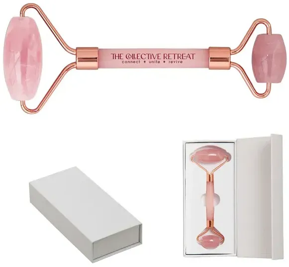 Logo Rose Quartz Face Roller