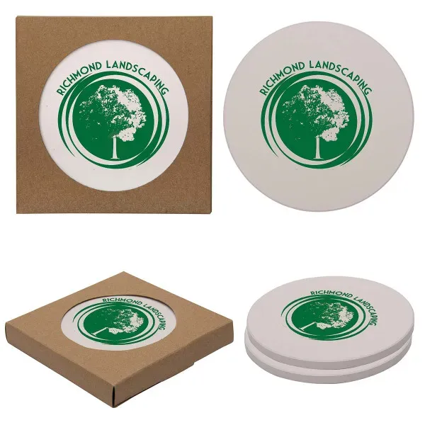 Promotional Round Two Coaster Set