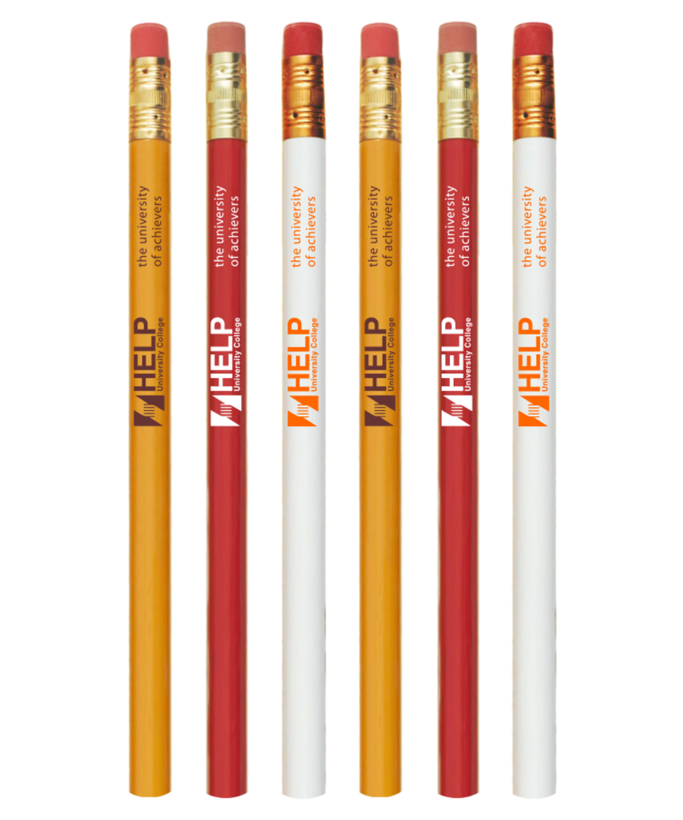 Round Wooded Imported Value Jumbo #2 Graphite Pencil with Eraser