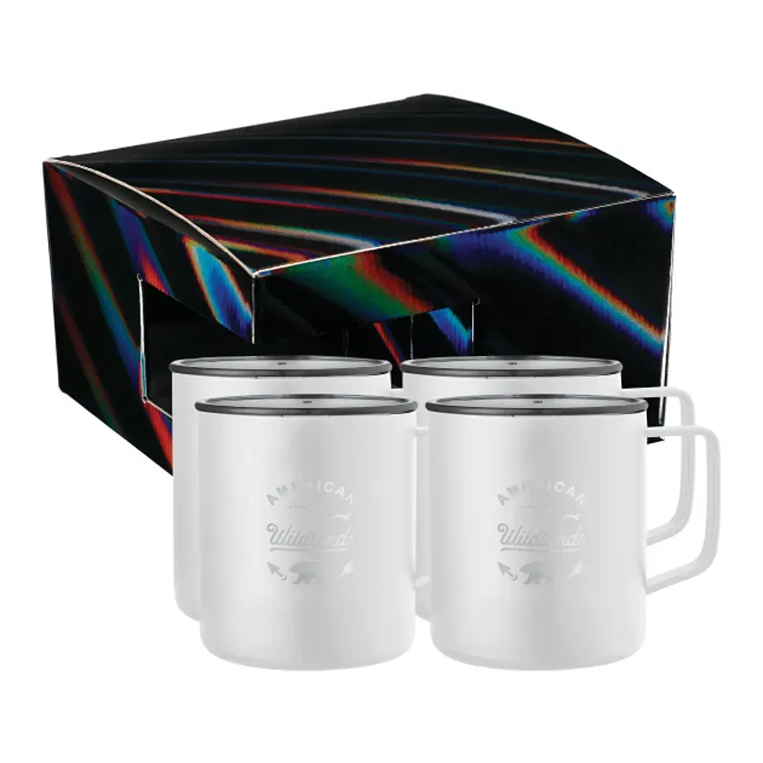 Rover Camp Mug 14oz  4 in 1 Gift Set