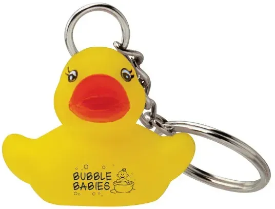 Logo Rubber Duck Keytag