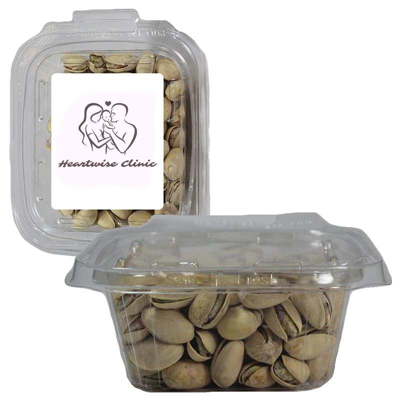 Safe-T-Fresh Square Container - Chocolate Almonds, Pistachios