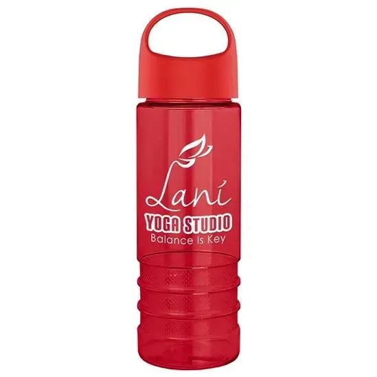 Custom Salute Bottle - 24oz with Oval Crest Lid