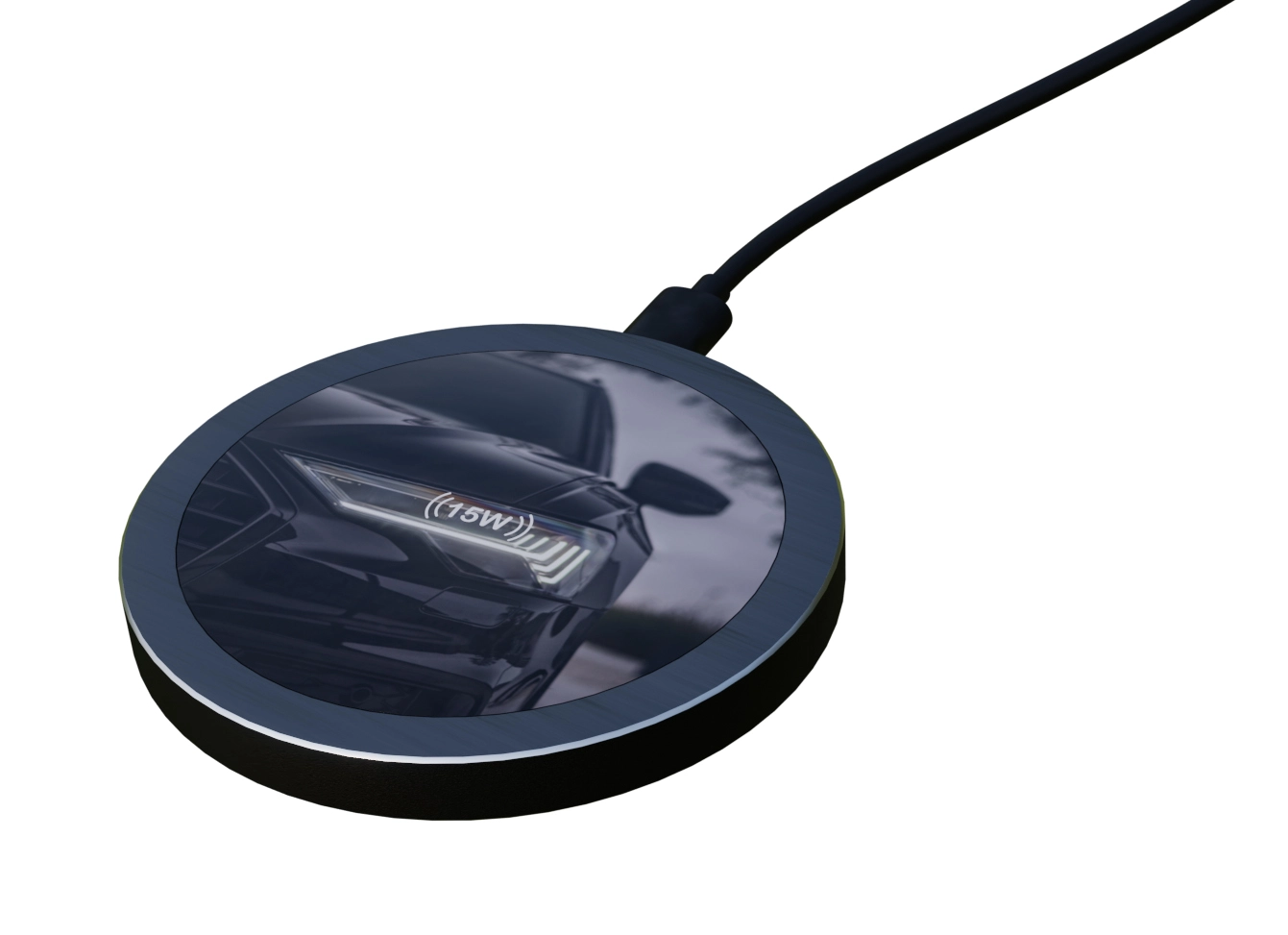 SCX Design™ Full Color Metal 15W Wireless Charger