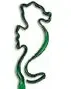 Seahorse Inkbend Standard, Bent Pen