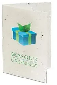 Logo Seeded Paper Greeting Cards