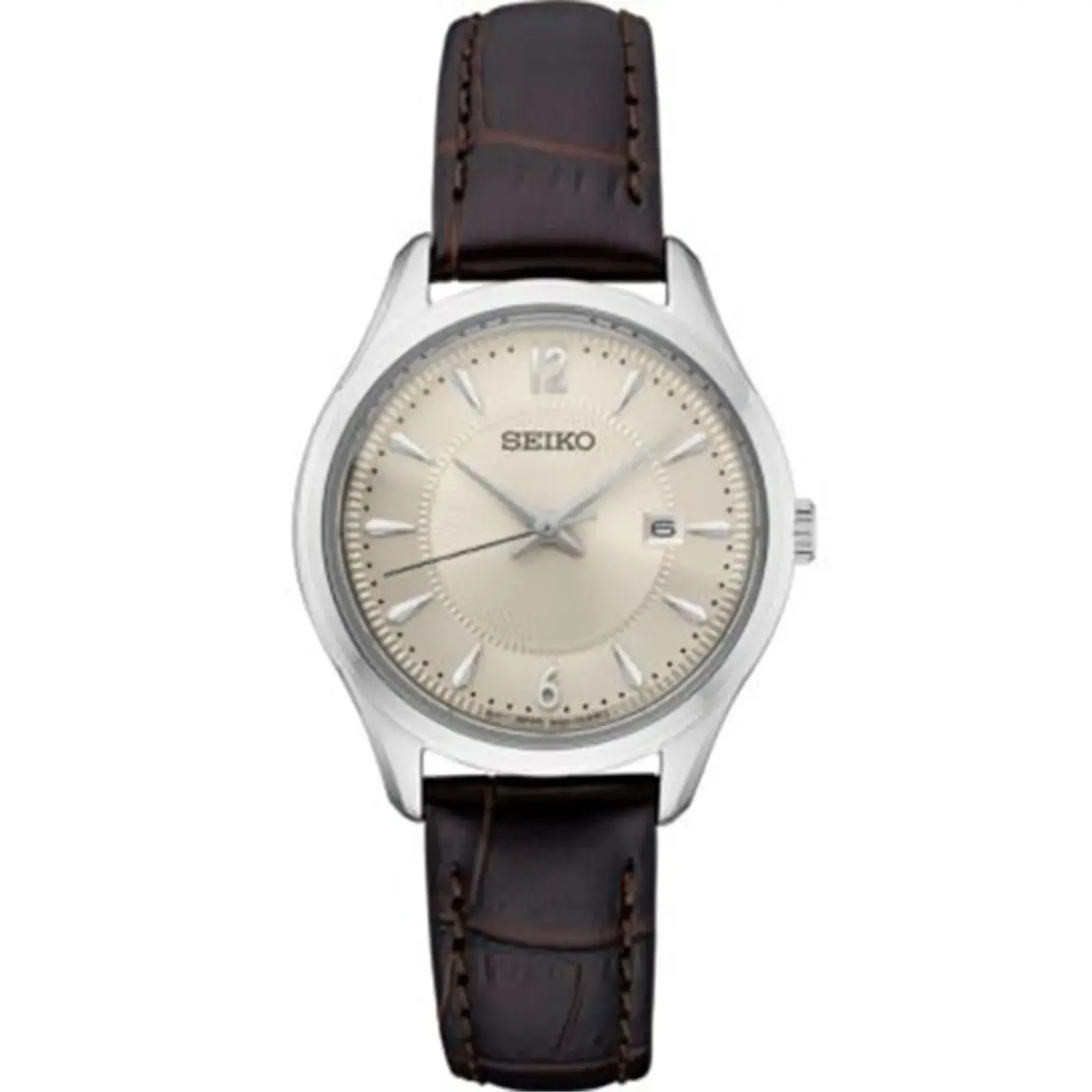 Seiko SUR427 Ladies' Essential Collection Cream Dial