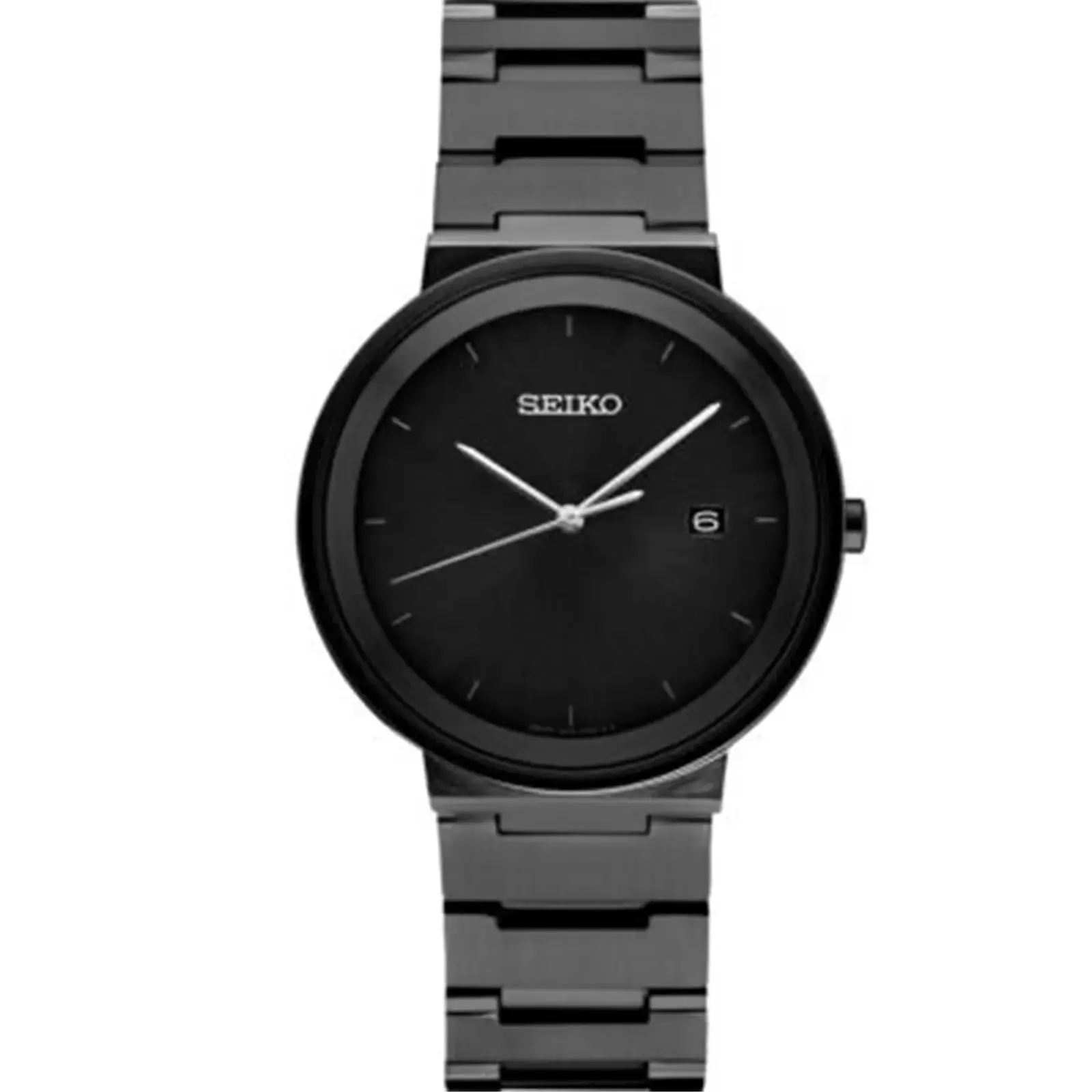 Seiko SUR487 Mens Essential Black