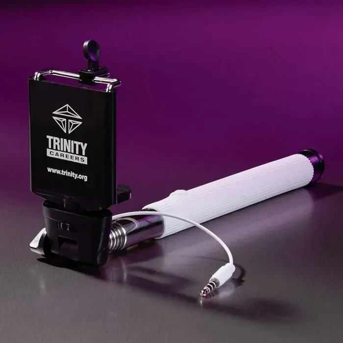 Logo Selfie Stick with Cable