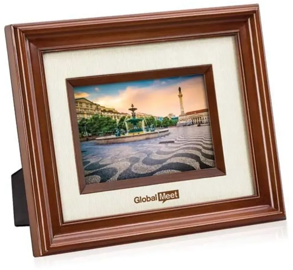 Custom Promotional Dark Walnut Silk-Finish Frame