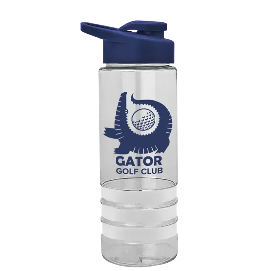 Personalized Stripe Tritan™ Bottle - 24 oz.